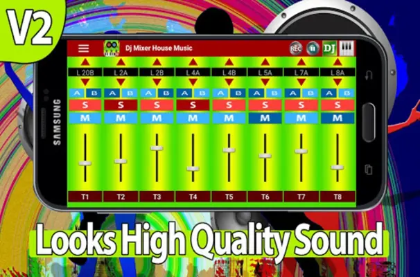 Dj Mixer House Music android App screenshot 1